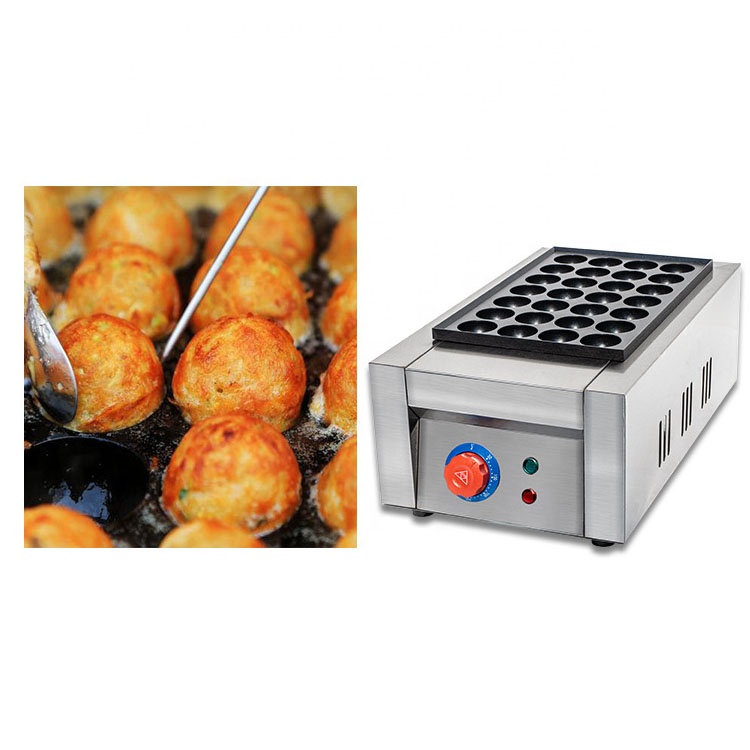 Electric fish ball grill, two- - Takoyaki Grill Plate 评论和价格