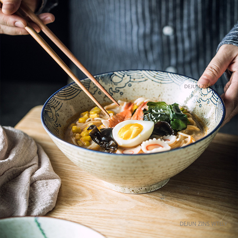 8-inch Ceramic Noodle Bowl Jap - Dim Sum Basket 评论和价格
