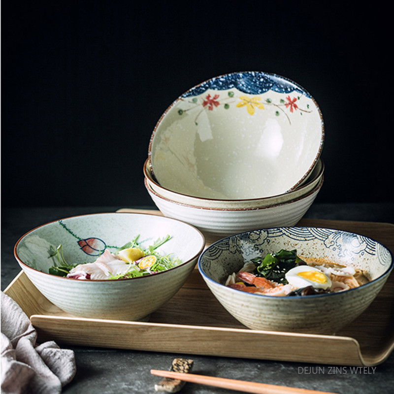 8-inch Ceramic Noodle Bowl Jap - Dim Sum Basket 评论和价格